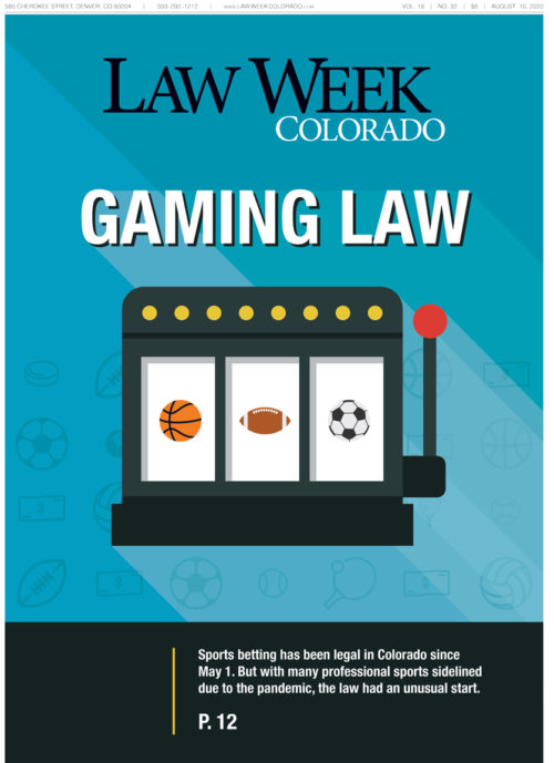 Law Week Colorado Gaming Law Cover