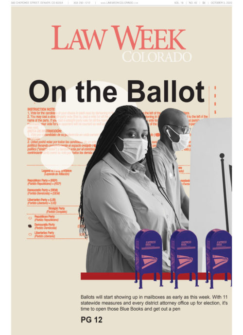 Law Week Colorado On The Ballot Cover