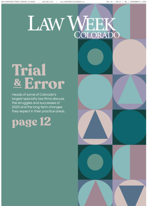 Law Week Colorado Q4 Roundtable Cover