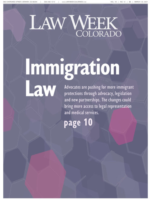 Law Week Colorado Immigration Law Cover