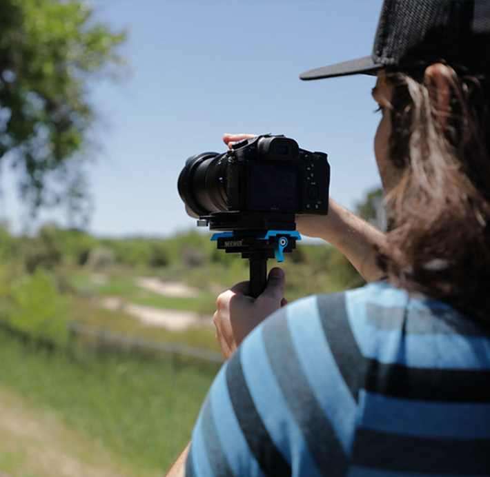 Man with a camera