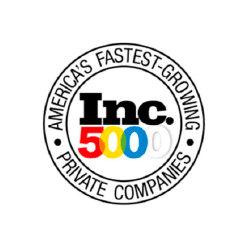 America's fastest-growing private companies logo, inc 5000